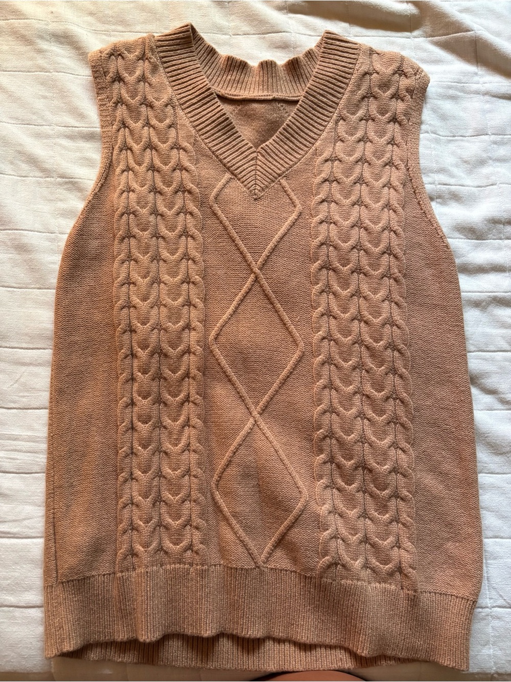 Knit V-Neck Sweater Vest